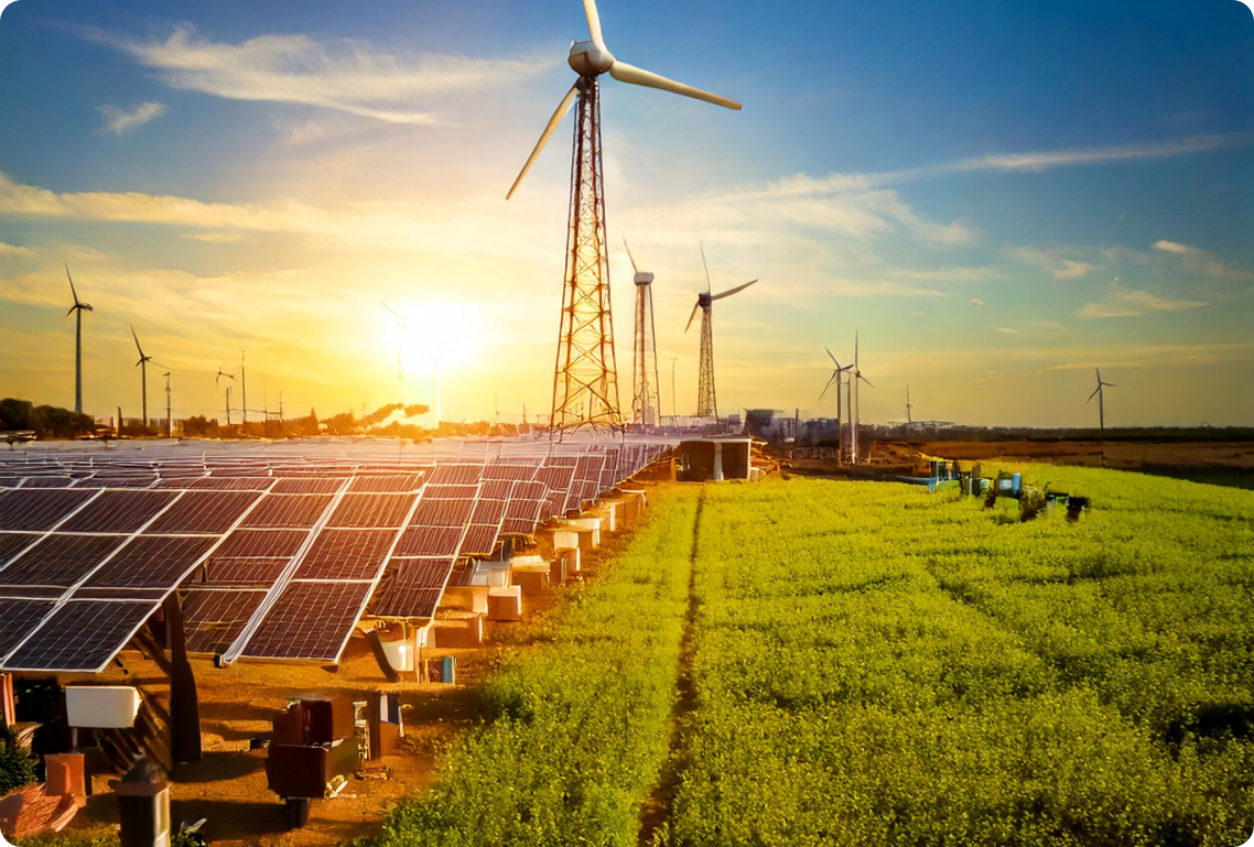 imagem de diferentes tipos de energia